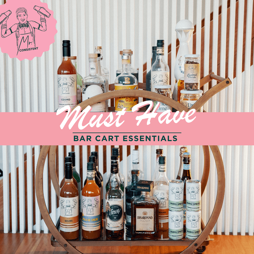 Must Have Bar Cart Essentials Mr. Consistent