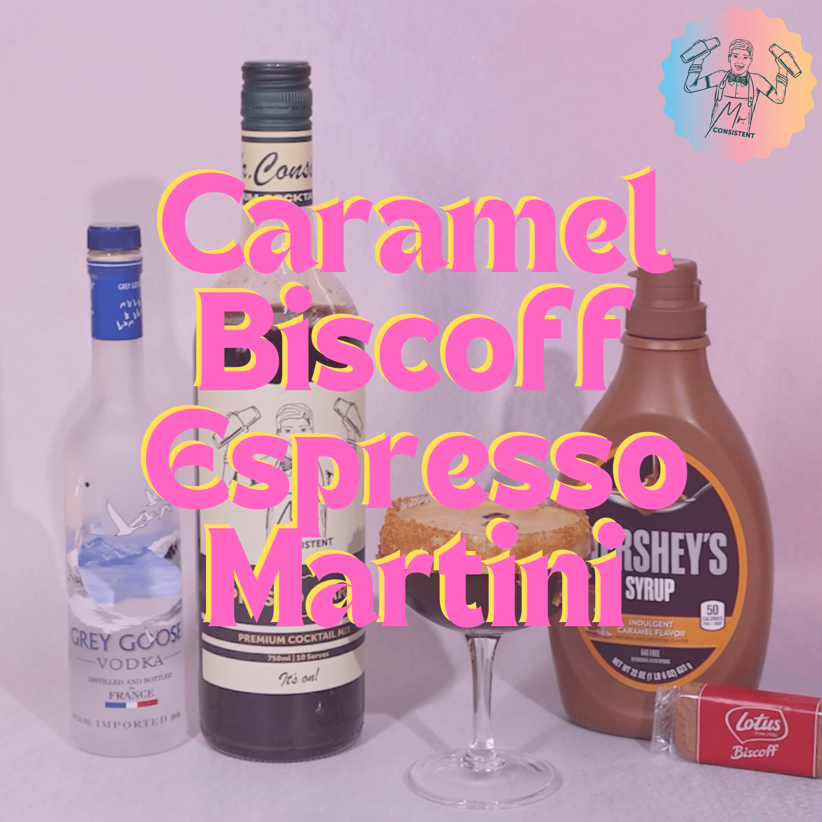 Caramel Biscoff Espresso Martini Cocktail Recipe Mr. Consistent
