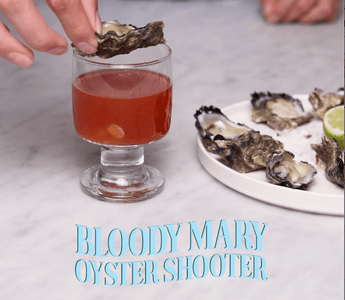 12 Days of Christmas Cocktails: Bloody Mary Shooters🦪🍅 - Mr. Consistent