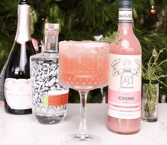 12 Days of Christmas Cocktails: Cranberry & Thyme Spritz💘🌱 - Mr. Consistent
