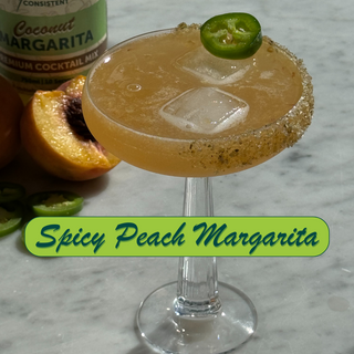 Spicy Peach & Jalapeno Margarita Recipe