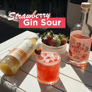 Strawberry Gin Sour Recipe