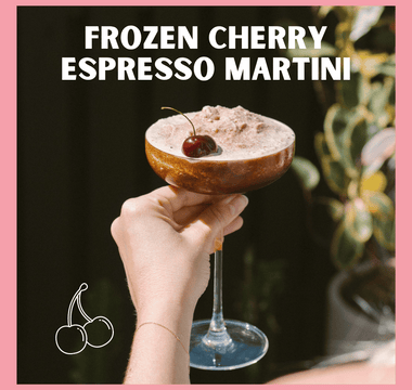 Frozen Cherry Espresso Martini Recipe