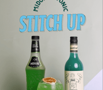 New Recipe: Midori & Tonic Stitch Up - Mr. Consistent