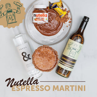 Nutella Espresso Martini Cocktail Recipe! - Mr. Consistent