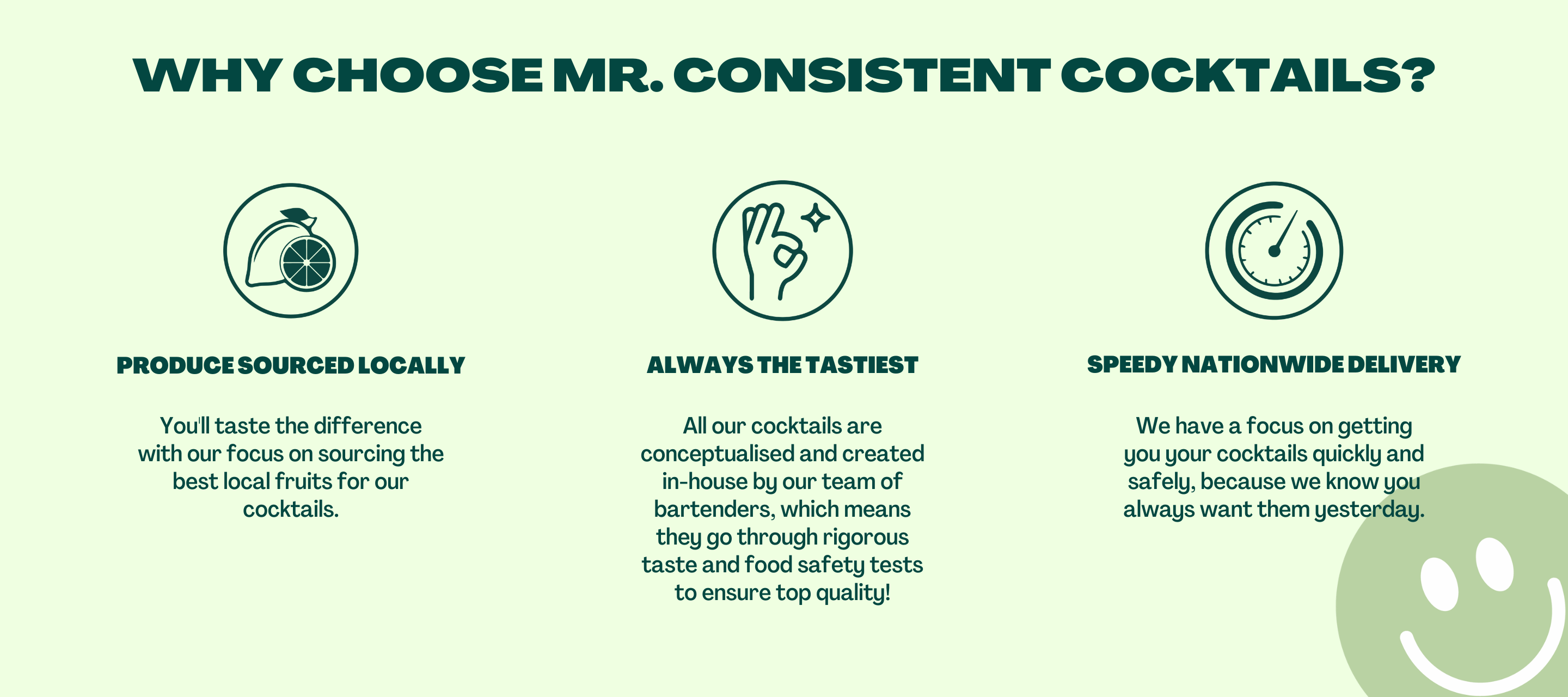 Mr. Consistent Premium Cocktail Mixers