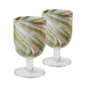 Monsoon Swirl Cocktail Glass - 2 Pack