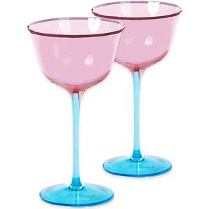Rose With A Twist Mini Coupe (set of 2)