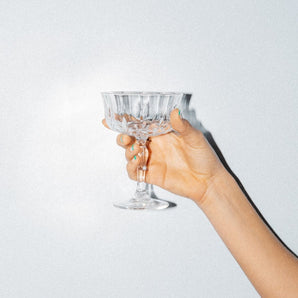 Claudia Coupe (Set of 4) - CRYSTAL