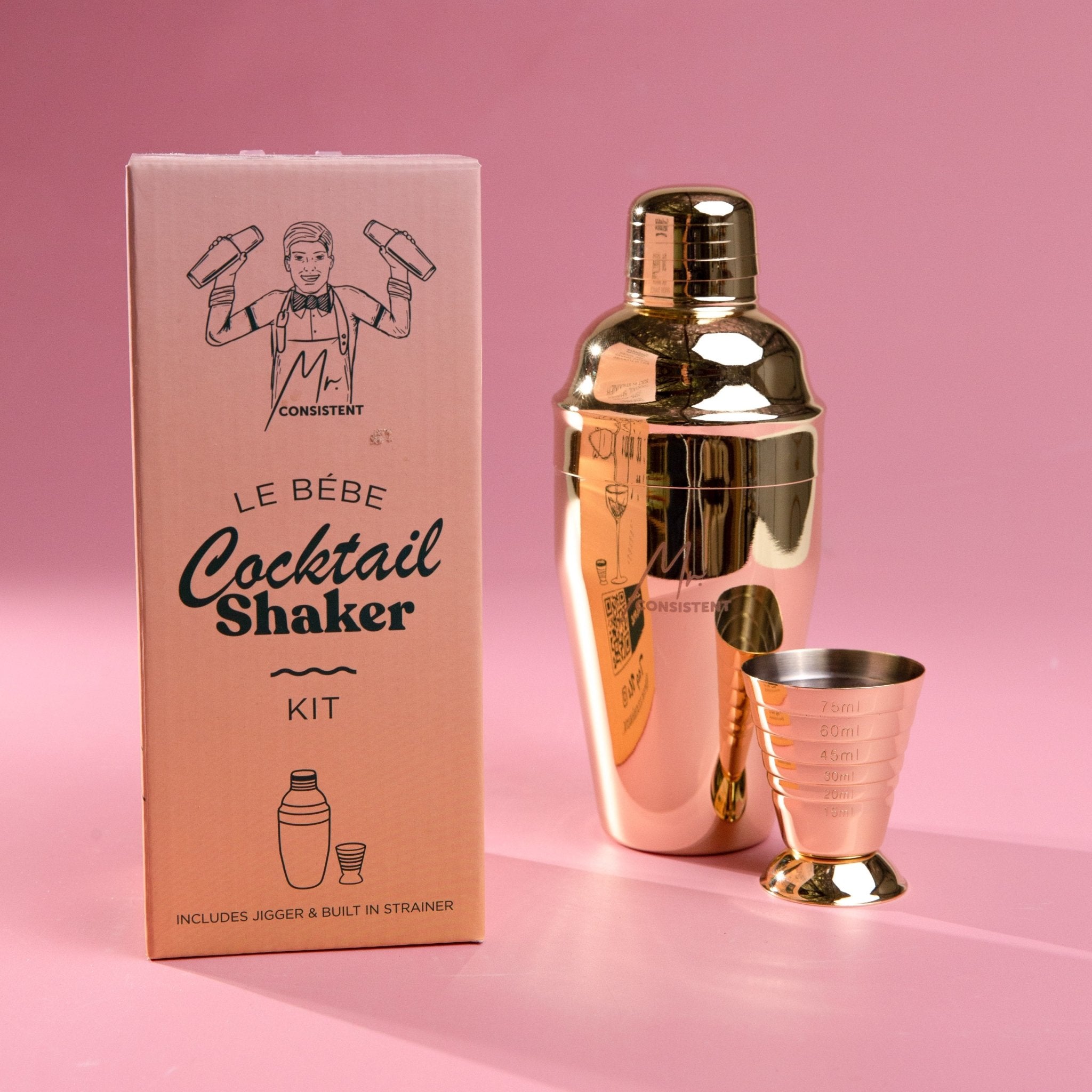 Essential Party Pack Gift Box w/ Cocktail Shaker - Mr. Consistent