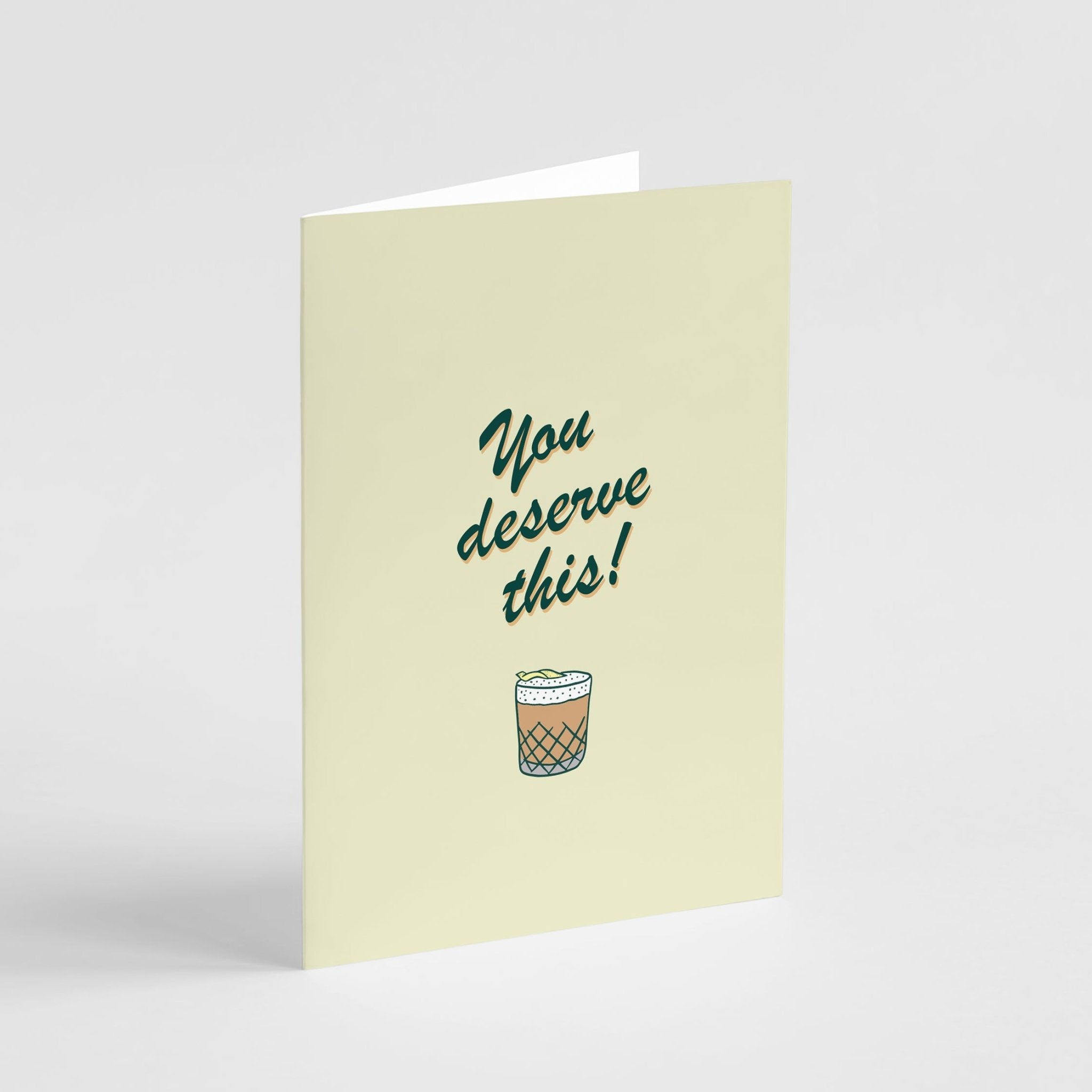 You Deserve This! Card - Mr. Consistent